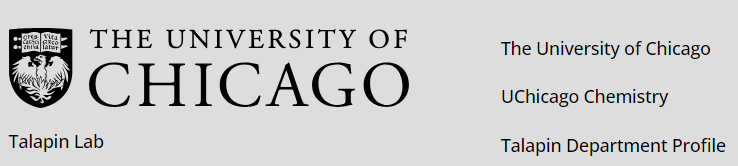 Talapin Lab logo Univ of Chicago