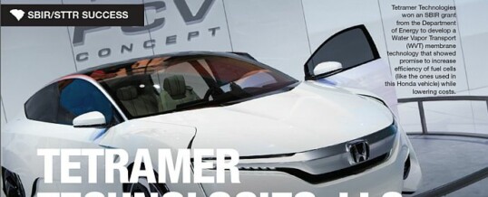 SBIR-STTR Success: Tetramer Technologies, LLC